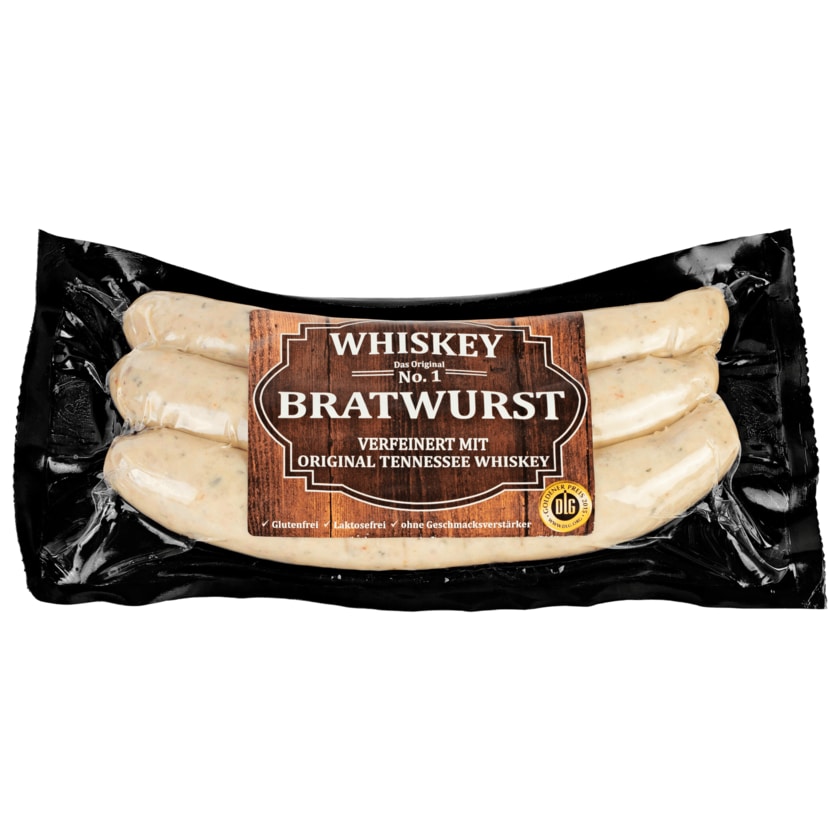 Whiskey Bratwurst 300g